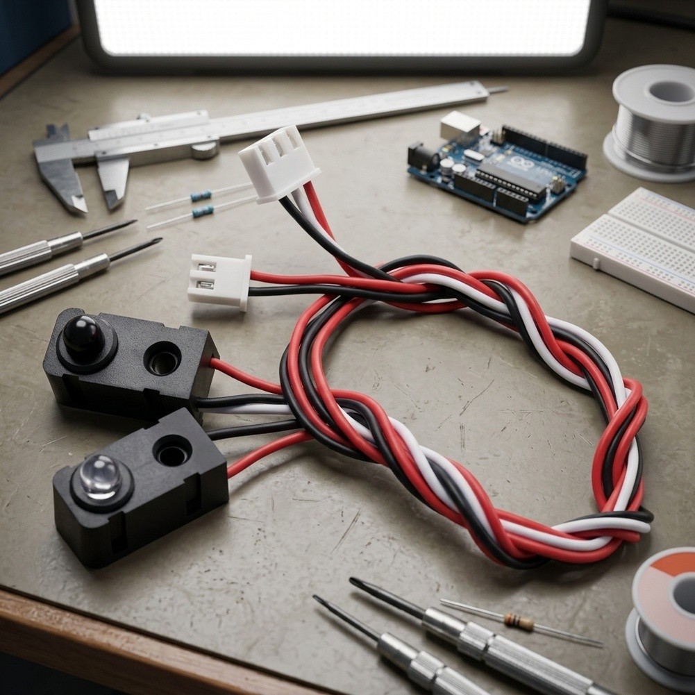 Diy Home Automation System - 4 أزواج من أجهزة استشعار الأشعة
