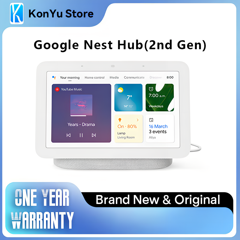 Google Speaker Nest Hub - وحدة تحكم المنزل الذكي Google NEST