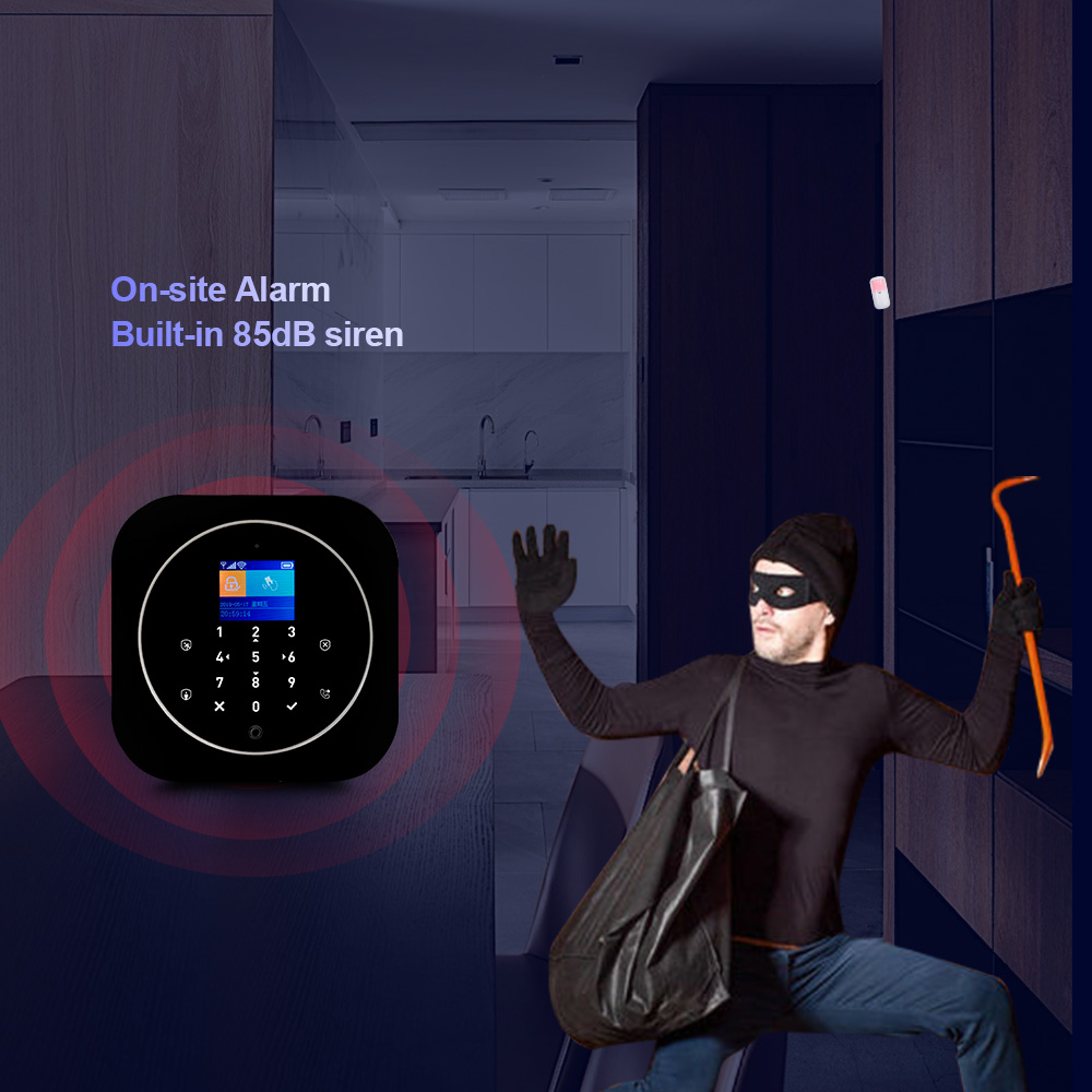 KERUI G12 طقم نظام إنذار منزلي - مراجعة Smart Home Automation Diy وسعره