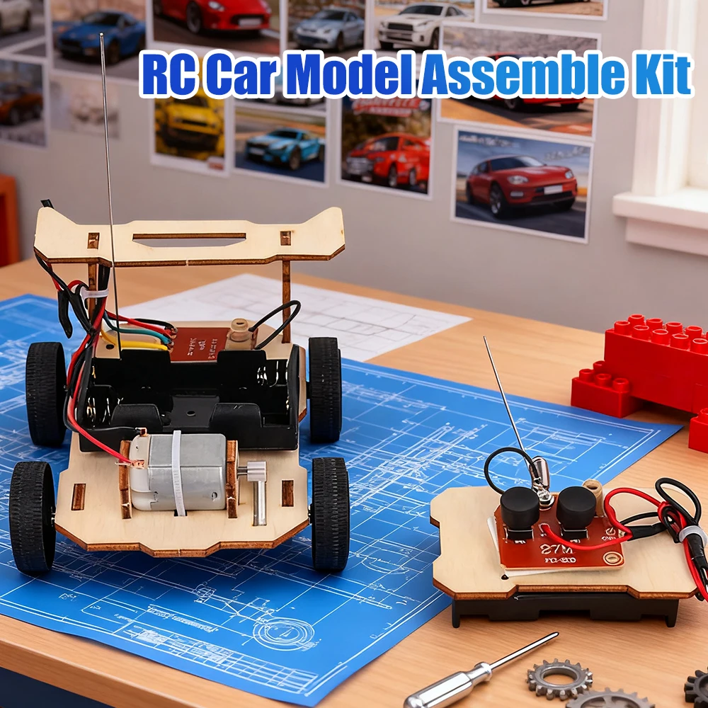 طقم تجميع نموذج سيارة تحكم عن  - مراجعة Diy Automation Projects وسعره